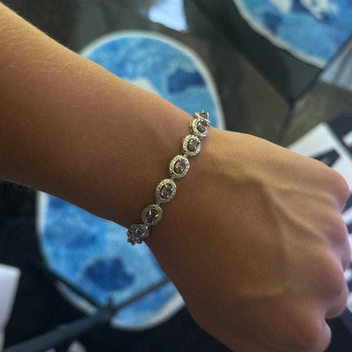 GEMSTONE PURPLE - BRACELET