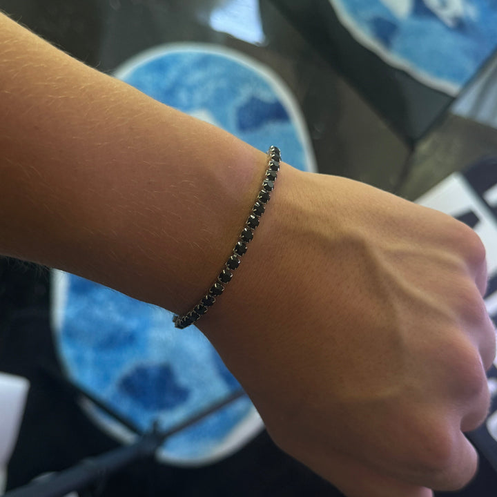 TENNIS BLACK - BRACELET