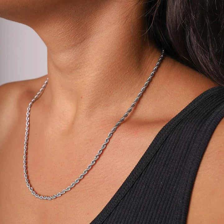 CLEAN ROPE CHAIN - 3MM SILVER